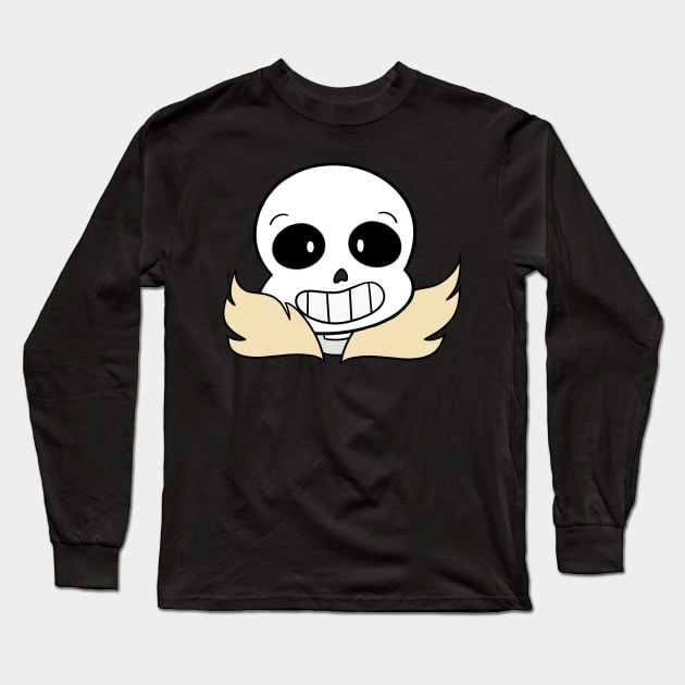 Sans - UNDERTALE Long Sleeve T-Shirt by cutelittlevixen